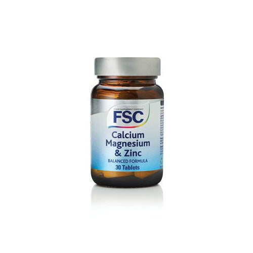 FSC (The Food Supplement Company) Calcium, Magnesium & Zinc 30's - Dennis the Chemist