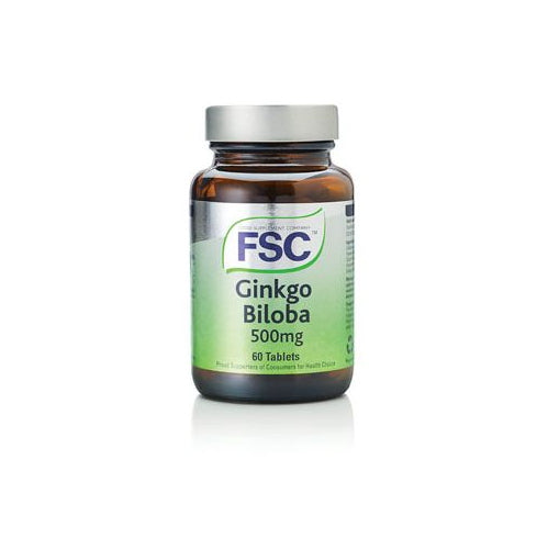 FSC Ginkgo Biloba 500mg 60's - Dennis the Chemist