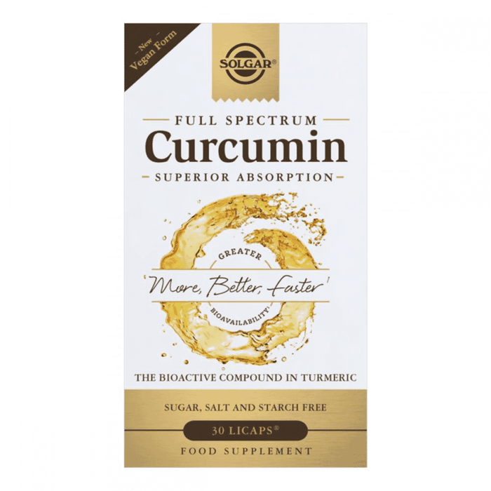 Solgar Full Spectrum Curcumin 30s