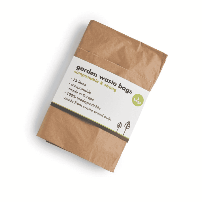 ecoLiving Garden Waste Bags Compostable & Strong 5s