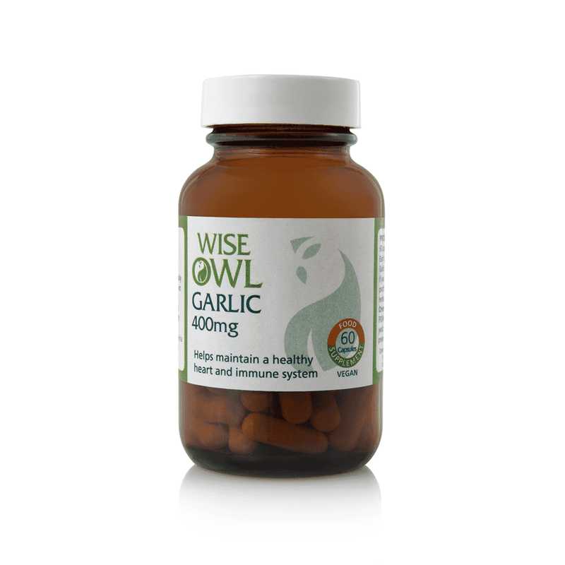 Wise Owl Garlic 400mg 60s - Dennis the Chemist