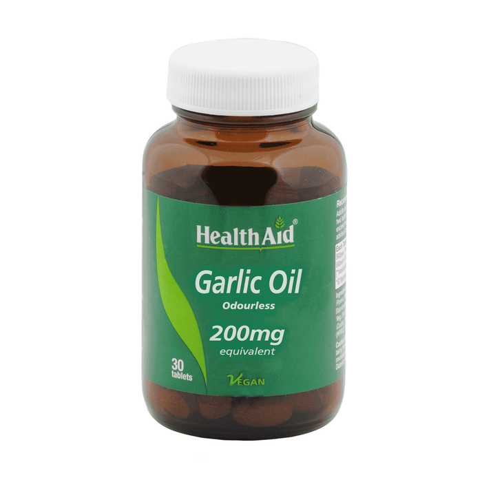 Health Aid Garlic Oil 200mg 30s - Dennis the Chemist