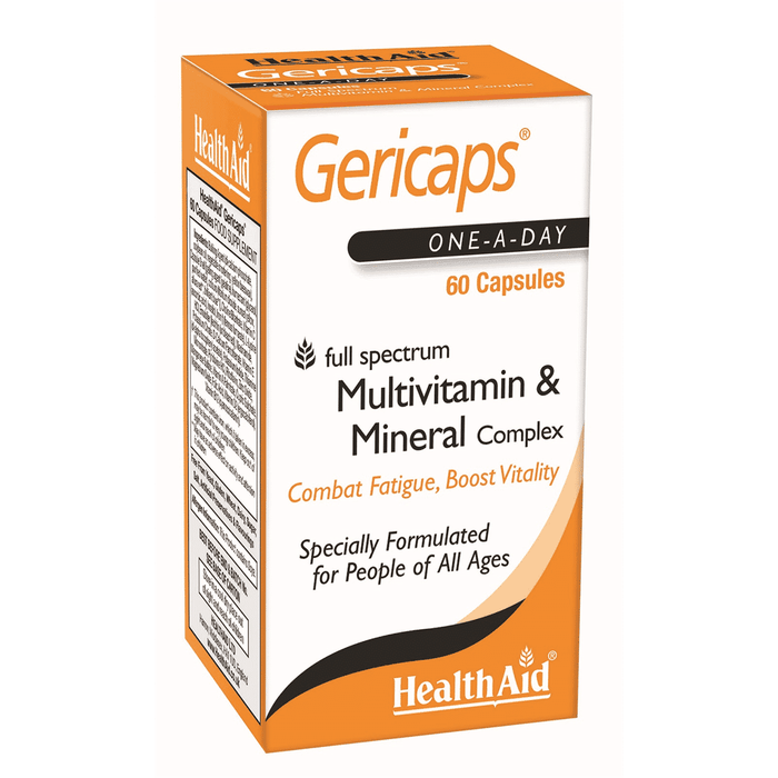 Health Aid Gericaps Multivitamin & Mineral Complex 60s
