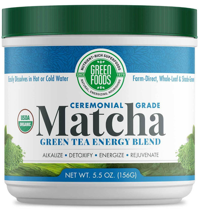 Green Foods Matcha Green Tea Energy Blend 150g