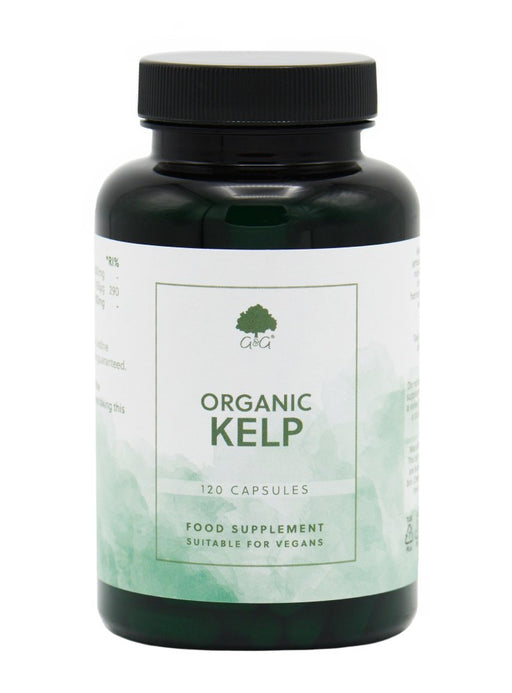 G&G Vitamins Organic Kelp 120s - Dennis the Chemist