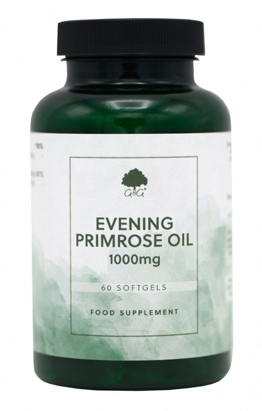 G&G Vitamins Evening Primrose Oil 1000mg 60s - Dennis the Chemist