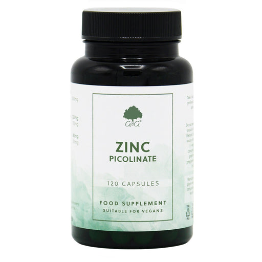 G&G Vitamins Zinc Picolinate 120s - Dennis the Chemist