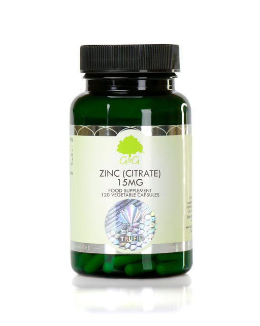 G&G Vitamins Zinc (Citrate) 15mg 120's - Dennis the Chemist