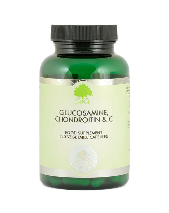G&G Vitamins Glucosamine & Chondroitin with Vitamin C 120s - Dennis the Chemist
