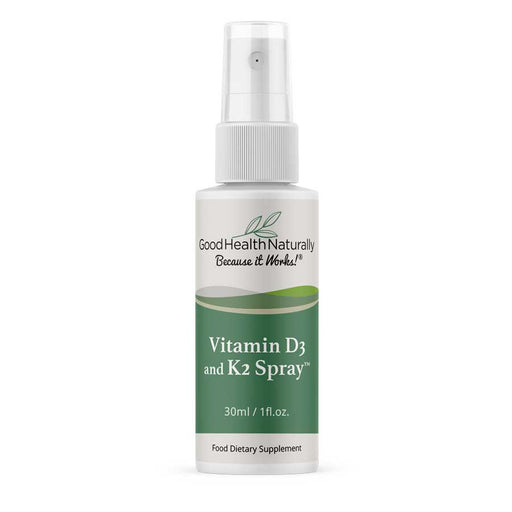 Good Health Naturally Vitamin D3 and K2 Spray 30ml - Dennis the Chemist