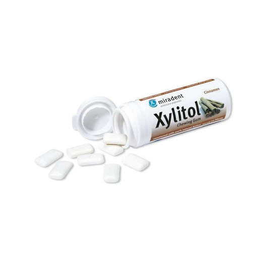 Good Health Naturally Miradent Xylitol Gum Cinnamon 30's SINGLE - Dennis the Chemist