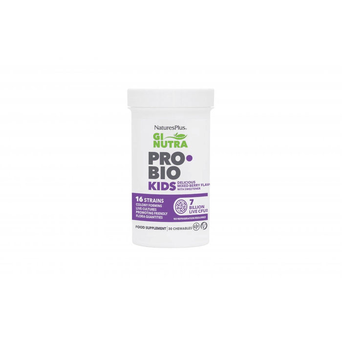 NaturesPlus GI Nutra Pro-Bio Kids Chewables 30’s