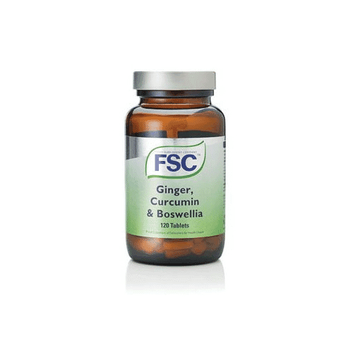 FSC (The Food Supplement Company) Ginger, Curcumin & Boswellia 120s