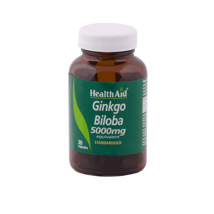 Health Aid Ginkgo Biloba 5000mg 30s