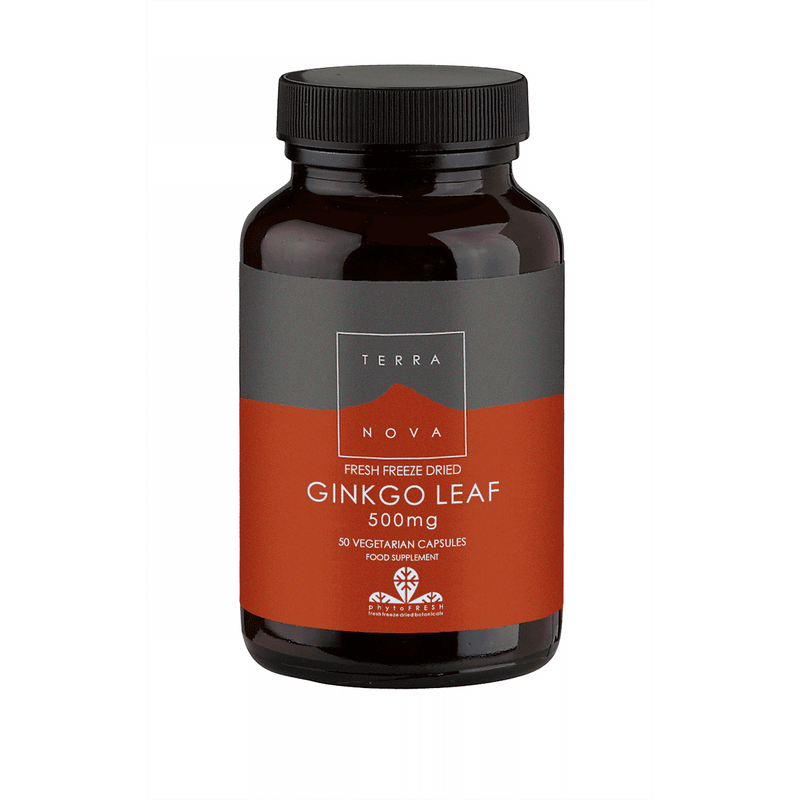 Terranova Ginkgo Leaf 500mg 50s