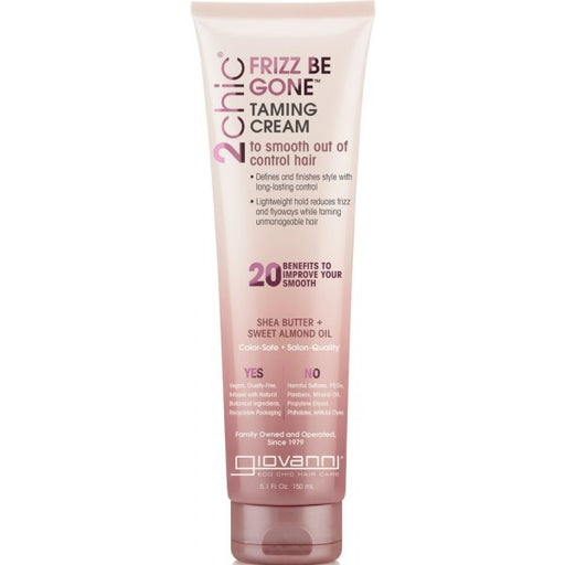 Giovanni 2chic Frizz Be Gone Taming Cream Shea Butter + Sweet Almond Oil 150ml - Dennis the Chemist