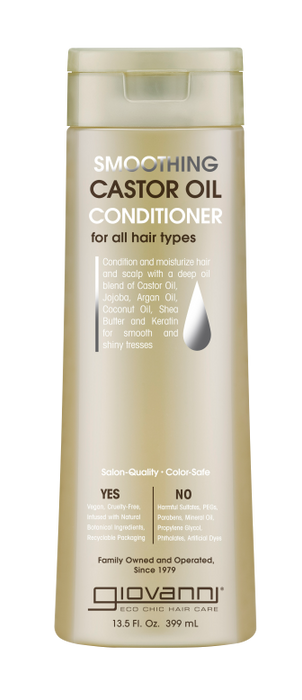 Giovanni Smoothing Castor Oil Conditioner 399ml - Dennis the Chemist