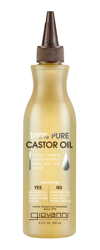 Giovanni 100% Pure Castor Oil 250ml - Dennis the Chemist