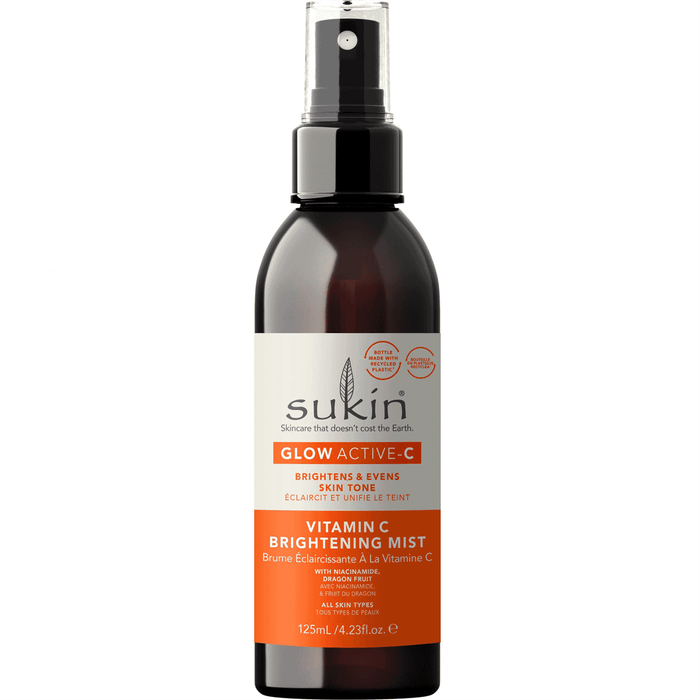 Sukin Glow Active-C Vitamin C Brightening Mist 125ml - Dennis the Chemist