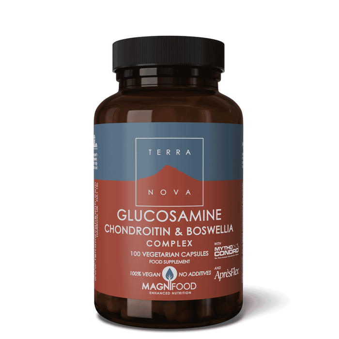 Terranova Glucosamine Chondroitin & Boswellia Complex 100s