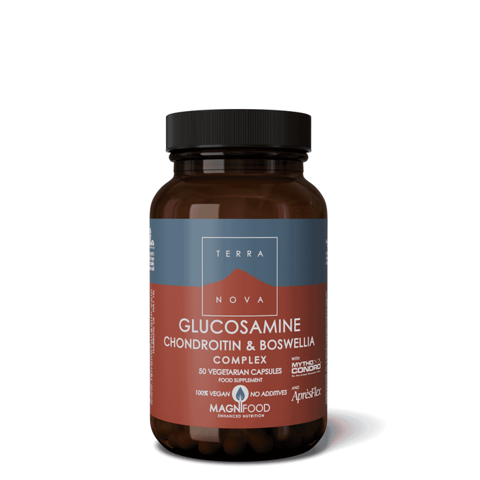 Terranova Glucosamine Chondroitin & Boswellia Complex 50s
