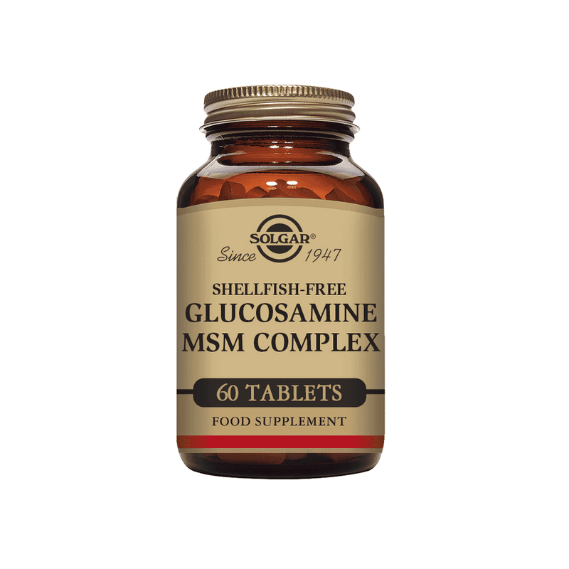 Solgar Glucosamine MSM Complex (Shellfish Free) 60s