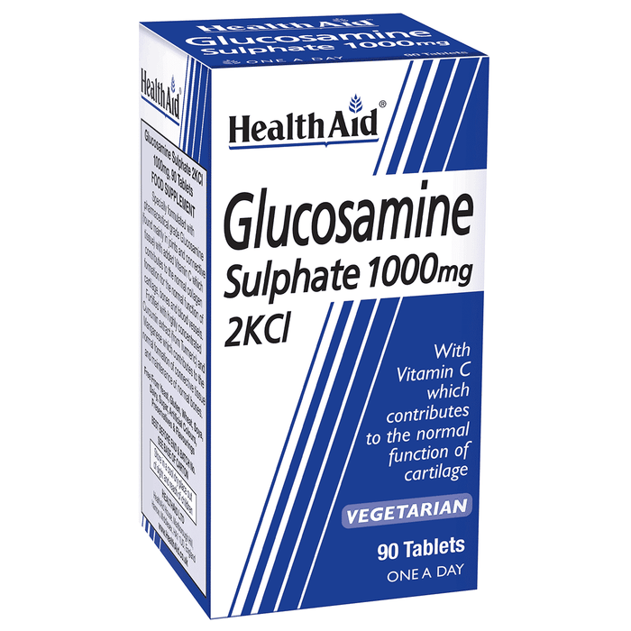 Health Aid Glucosamine Sulphate 1000mg 2KCI 90s