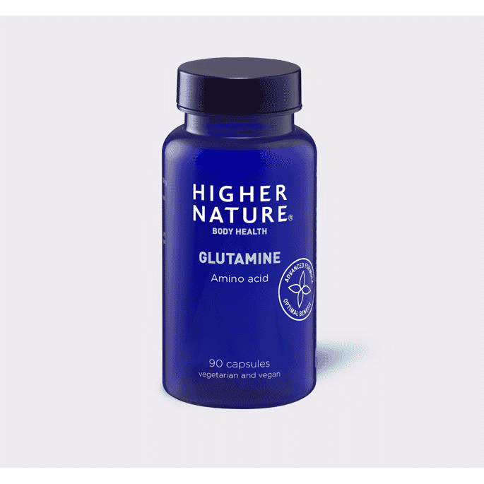 Higher Nature Glutamine Amino Acid 90s