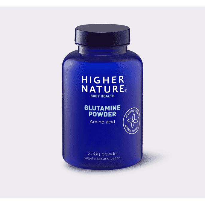 Higher Nature Glutamine Powder Amino Acid 200g