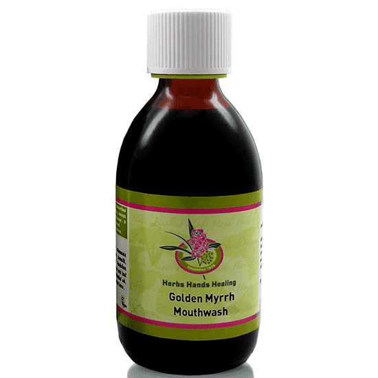 Herbs Hands Healing Golden  Myrrh Mouthwash 250ml