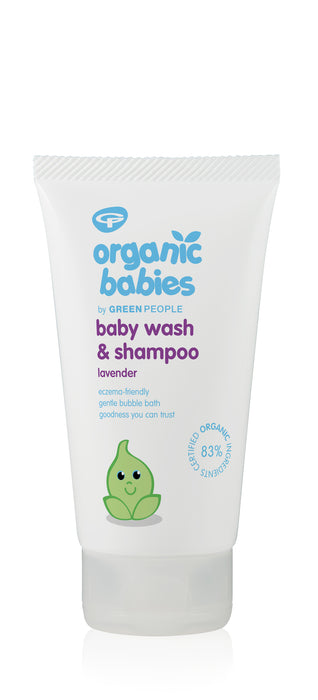 Green People Organic Babies Baby Wash and Shampoo Lavender 150ml