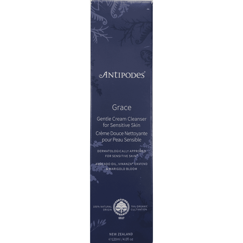 Antipodes Grace Gentle Cream Cleanser for Sensitive Skin 120ml