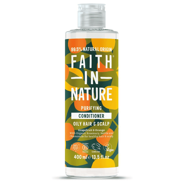 Faith In Nature Grapefruit & Orange Conditioner Oily Hair & Scalp (Purifying) 400ml