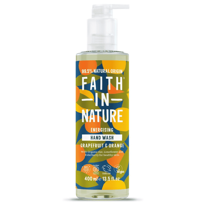Faith In Nature Grapefruit & Orange Hand Wash (Energising) 400ml
