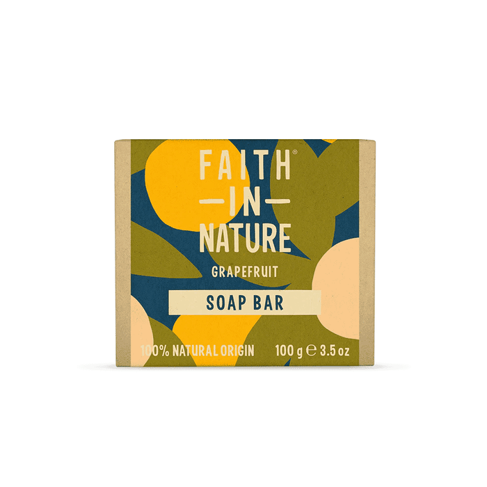 Faith In Nature Grapefruit Soap Bar 100g