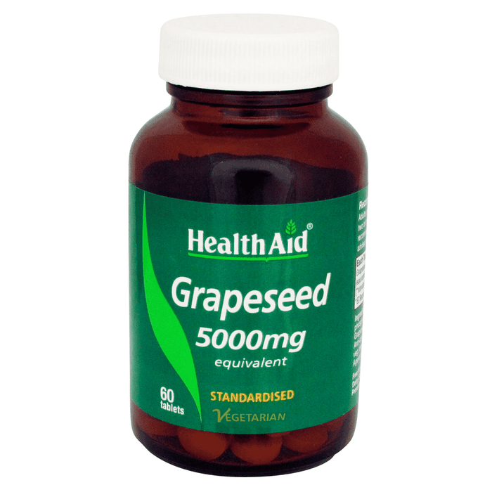 Health Aid Grapeseed 5000mg 60s