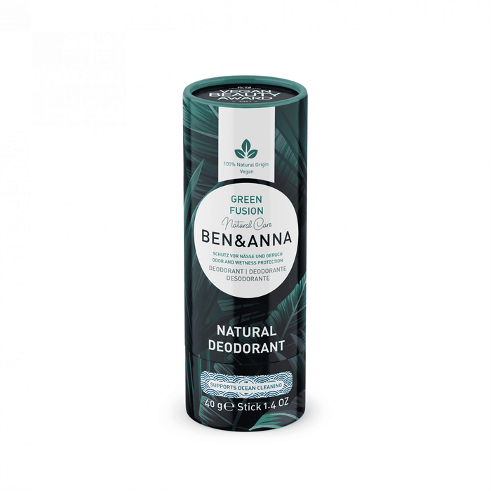 Ben & Anna Green Fusion Natural Deodorant 40g