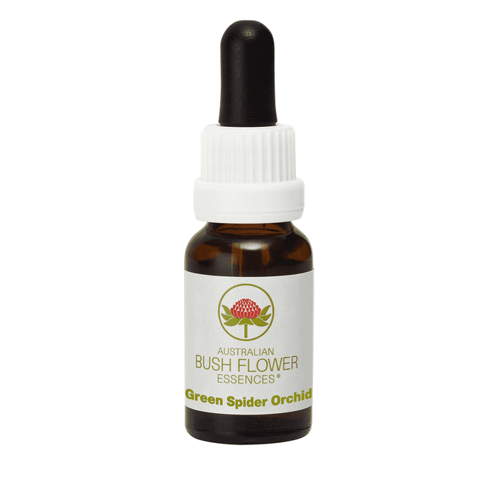 Australian Bush Flower Essences Green Spider Orchid 15ml