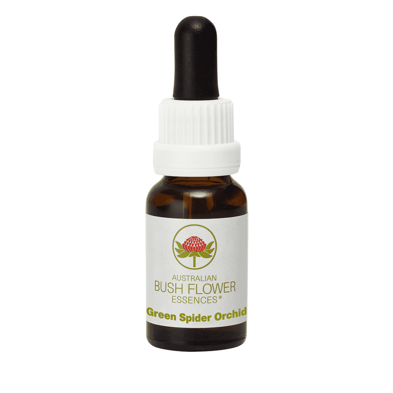 Australian Bush Flower Essences Green Spider Orchid 15ml