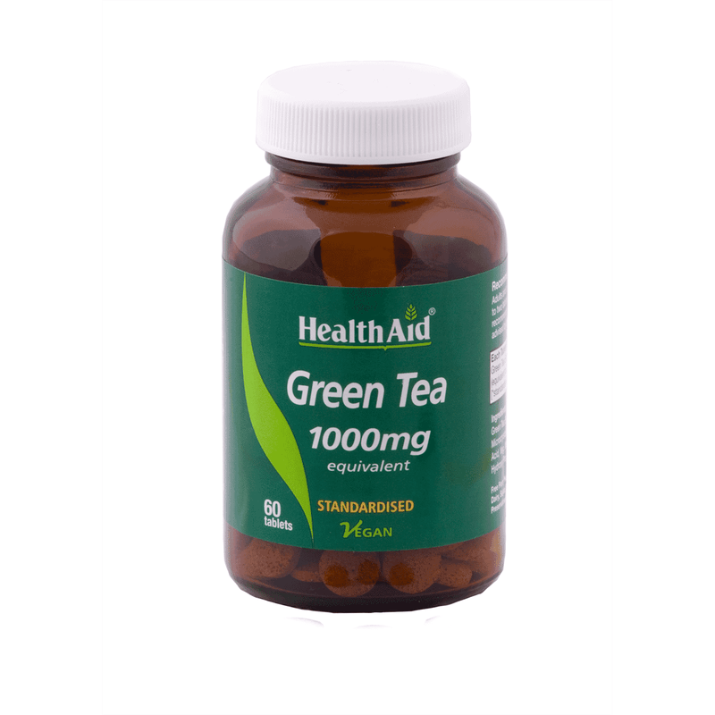 Health Aid Green Tea 1000mg 60s