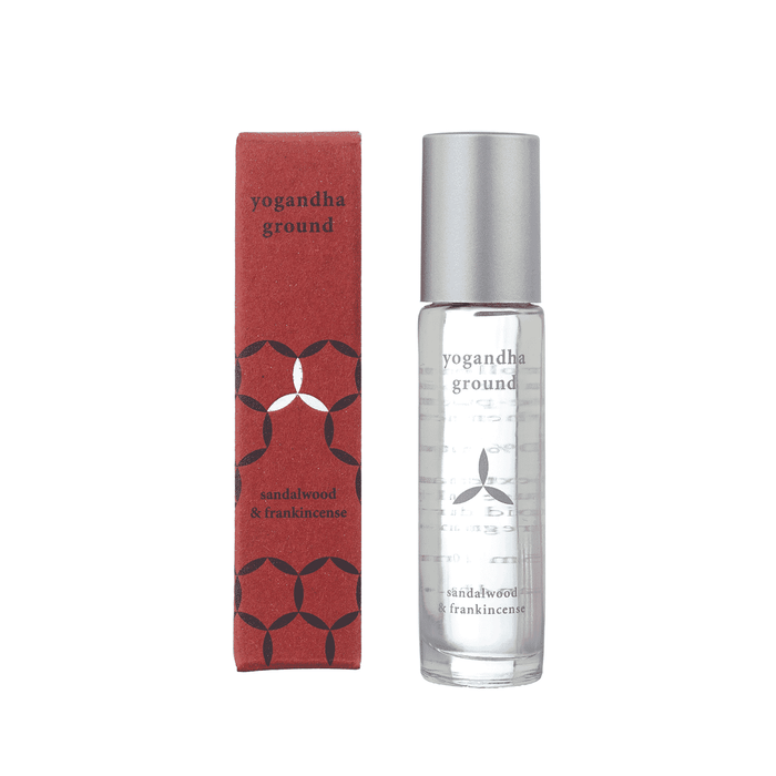 Yogandha Ground Sandalwood & Frankincense Rollerball Oil 10ml