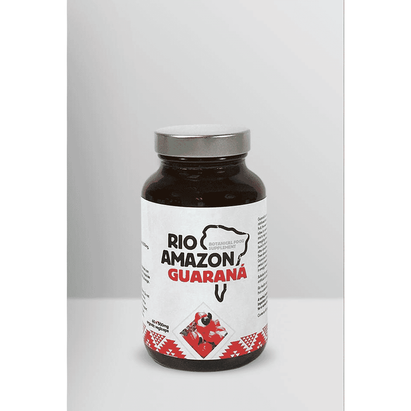 Rio Amazon Guaraná 500mg Vegicaps 60s