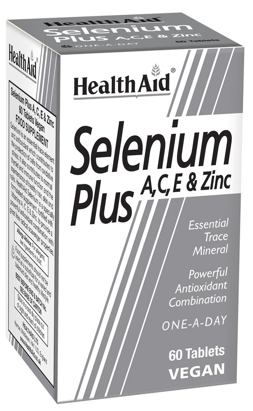 Health Aid Selenium Plus A C E & Zinc 60s - Dennis the Chemist