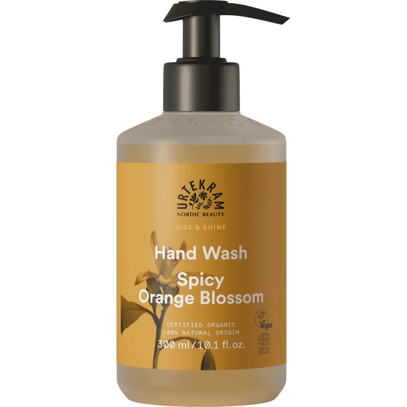 Urtekram Hand Wash Spicy Orange Blossom 300ml - Dennis the Chemist