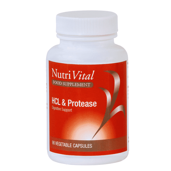 Nutrivital HCL & Protease 90s