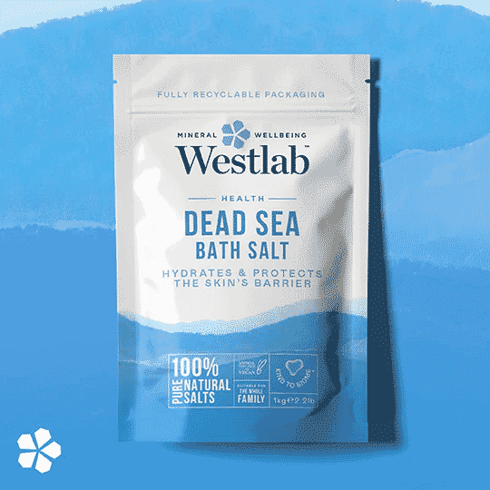 Westlab Health Dead Sea Skin Soothing Bath Salt 1kg