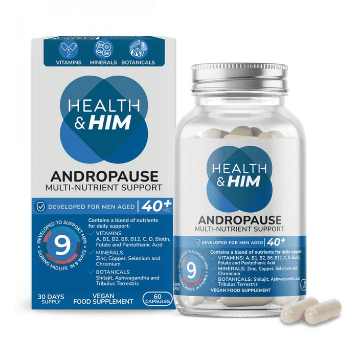 Health & Her Health & Him Andropause 40+ Testosterone Support 60s