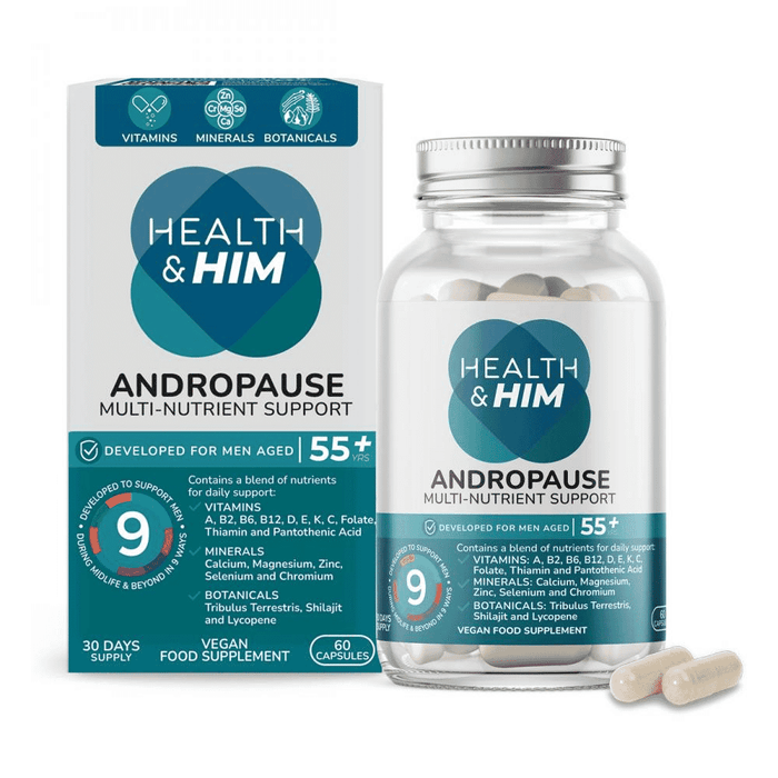 Health & Her Health & Him Andropause 55+ Testosterone Support 60s