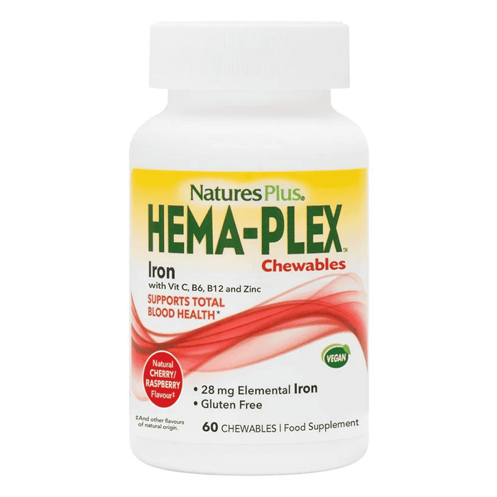 NaturesPlus Hema-Plex Chewables 60s