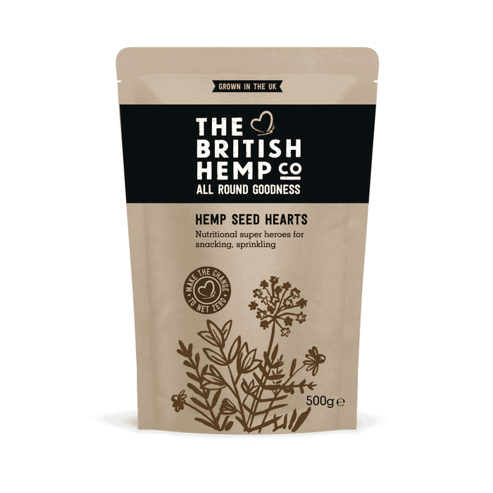 The British Hemp Co Hemp Seed Hearts 500g